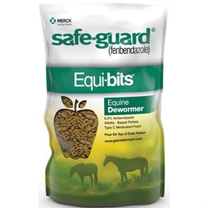 Intervet Safe-Guard 001-004681 Equi-Bits™ Dewormer, 1.25 lb, For Horse (SAFE GUARD Safeguard)