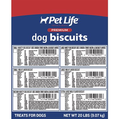 Pet Life Biscuits - People Pleasers - 20lb