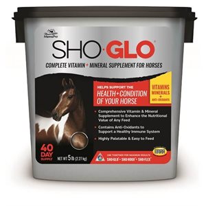 Horse Sho-Glo 5lb Bucket