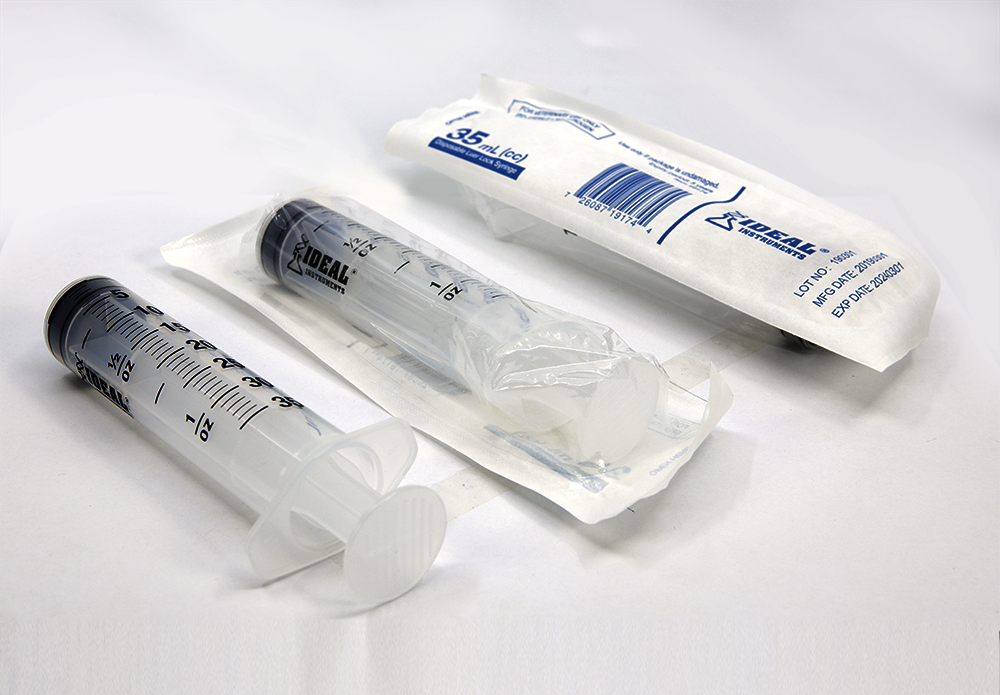 Neogen Ideal® 9174 Disposable Syringe, 35 cc, For Livestock