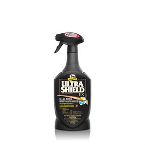 W.F. Young Absorbine® 430850 Ultra Shield® EX Insecticide & Repellent, 32 oz, Slightly Yellow, For All Animals