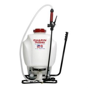 Chapin® 61800 Professional ProSeries™ Backpack Sprayer, 4 gal, White Tank