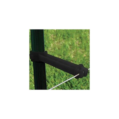 Tru-Test Patriot™ T-Post Extender Insulator, 5 inch, Black, 25 / Pack