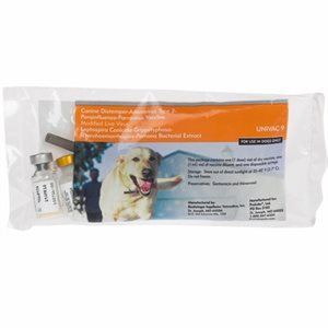AgriLabs® 8702 Univac 9 Vaccine with Syringe, 1 Dose, For Dog Over 6 Weeks