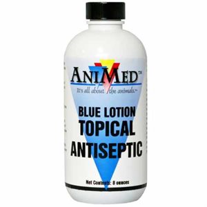 Animed™ Dauber Blue Lotion Topical Antiseptic with Dauber, 8 oz