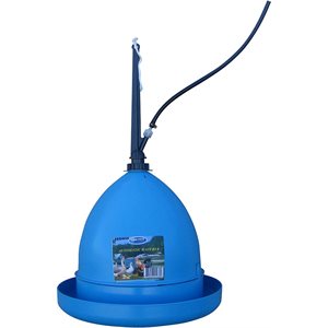 Millside BBW06 Automatic Hanging Poultry Fountain Bird Waterer, Blue, For Poultry