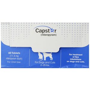Novartis Elanco® 61035 Capstar™ Tablet, Blue, For Dog & Cat 2 - 25 lb