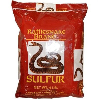 Rattlesnake Brand™ Lawn & Garden Sulphur, 4 lb