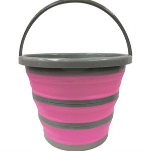Collapsible Watering Bucket - Lavender - 2 1 / 2 Gallon