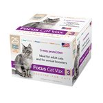 Durvet DV044910 Focus® Cat Vax 3 Way Protection Vaccine, 1 Dose, For Cat 8 Weeks & Older
