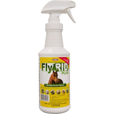 Durvet FlyRID® Plus Multi-Purpose Spray with Citronella, 32 oz.