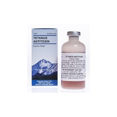 Durvet DV20604 Tetanus Antitoxin, 10 Dose (15000 Units)