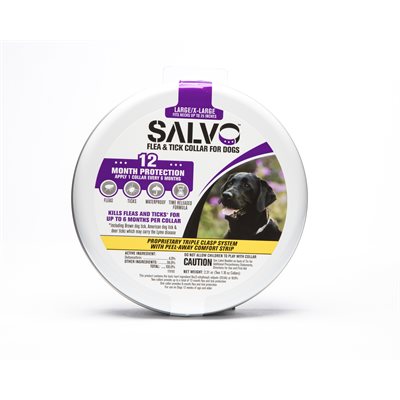Durvet Salvo™ DVP512002 Flea & Tick Collar, For Large Dog, 2 / Pack