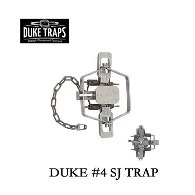 Coil Spring Trap - #4 (4X) - Square Jaw
