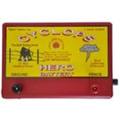 Taylor Fence Cyclops E150HERO Low Impedance Hero Powered Energizer, 110 - 120 VAC, 1.5 J