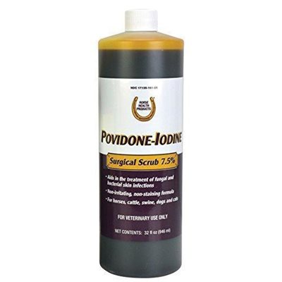 Horse Health® FAR016101 Povidone-Iodine Surgical Scrub, Horse