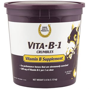 Horse Health® FAR075210 Vita B-1 Crumbles™, 2.5 lb, Horse