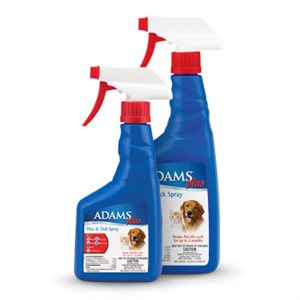 Farnam® Adams™ Plus 100511009 Flea & Tick Mist Spray, 16 oz, For Dog & Cat