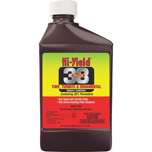 Hi-Yield® 38 Plus Turf Termite & Ornamental Pourable Insect Killer, 16 oz, Liquid