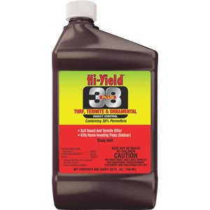 Hi-Yield® 38 Plus Turf Termite & Ornamental Pourable Insect Killer, 32 oz, Liquid