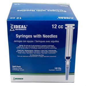 Neogen Ideal® 9173 Disposable Syringe, 20 cc, For Livestock