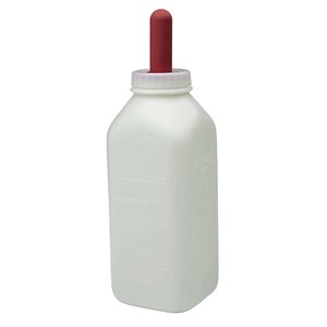 Miller Little Giant® 9812 Nursing Bottle, 2 qt, Translucent, For Calf