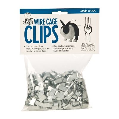Miller Pet Lodge™ ACC1 Wire Cage Clip, 1 lb Bag, Metal
