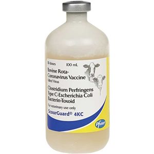 Zoetis PFL.5334 Scourguard® 4KC Vaccine, 50 Dose, For Cattle