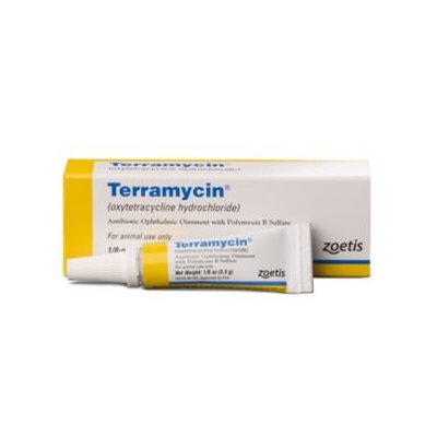 Zoetis PFL.7995 Antibiotic Terramycin® Ophthalmic Ointment, 1 / 8 oz Tube, For Dog & Cat