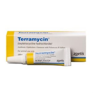 Zoetis PFL.7995 Antibiotic Terramycin® Ophthalmic Ointment, 1 / 8 oz Tube, For Dog & Cat