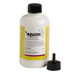 Zoetis PFL.8783 Drench Dewormer Valbazen® Suspension, 500 mL Bottle, For Cattle, Sheep & Goat