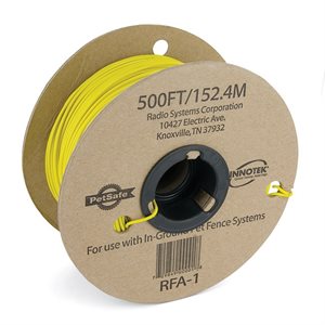 Radio Systems RFA-1 PetSafe® Extra In-Ground Fence Boundary Wire, 500 ft, 20 ga, 500 ft
