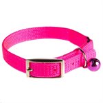 Valhoma® Single Layer Collar, 3 / 8 inch x 10 inch, Hot Pink, For Cat